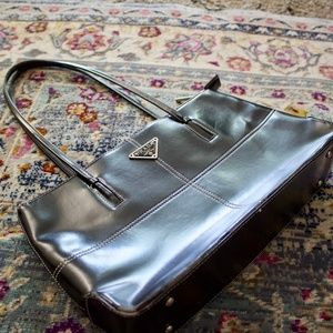 Vintage Black Prada Hand Bag